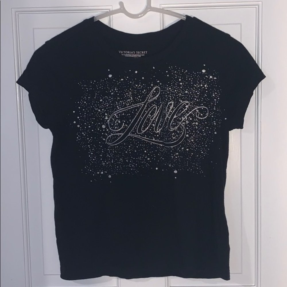 Victoria’s‎ secret black t shirt new